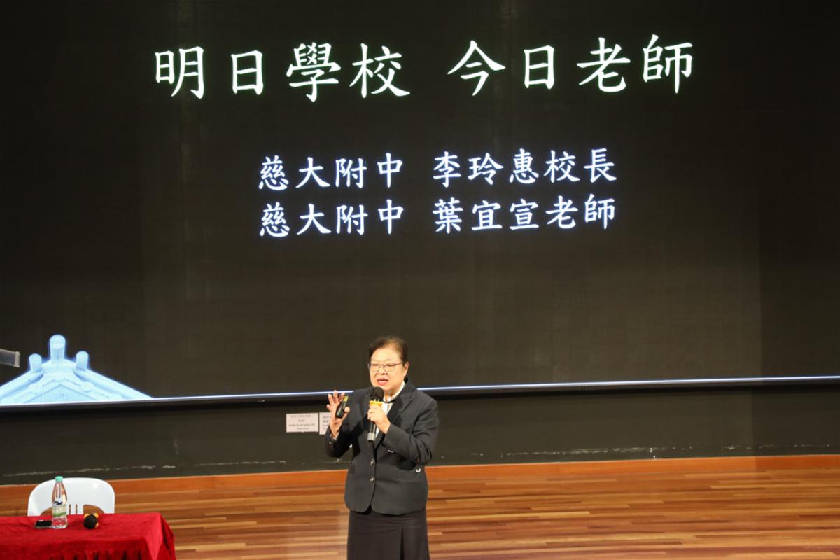 台湾慈大附中李玲惠校长率领的“2024马来西亚讲座及工作坊” 慈大师资团，于2024年3月23日以轮替方式、分别在隆中华与坤成独中两个场地进行交流。 【摄影：王秀玉】